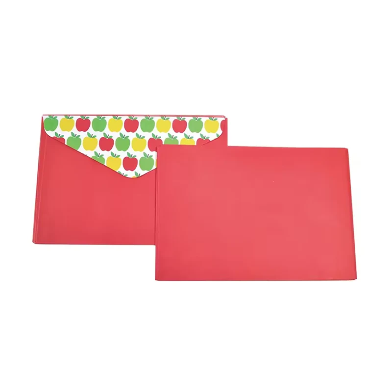 Envelope de papel de cor sólida
