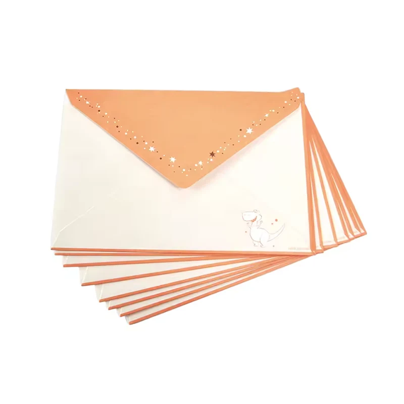 Envelope de papel de cor sólida