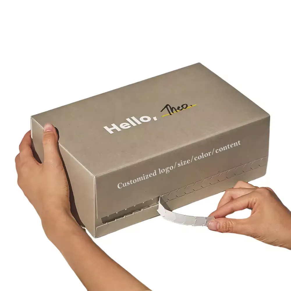 Caixa de envio de mala direta com selo automático